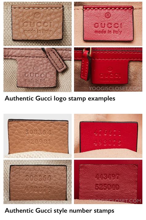 gucci blazer inside tag vintage|authentic Gucci bag tags.